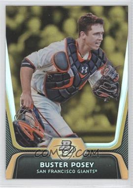 2012 Bowman Platinum - [Base] - Gold #57 - Buster Posey