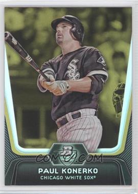 2012 Bowman Platinum - [Base] - Gold #58 - Paul Konerko