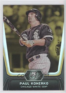 2012 Bowman Platinum - [Base] - Gold #58 - Paul Konerko