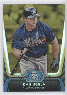 2012 Bowman Platinum - [Base] - Gold #63 - Dan Uggla