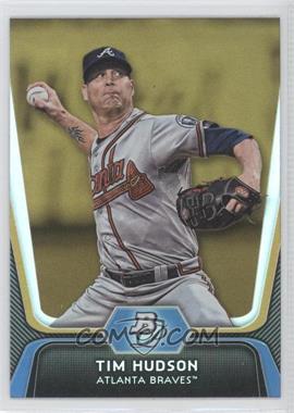 2012 Bowman Platinum - [Base] - Gold #71 - Tim Hudson