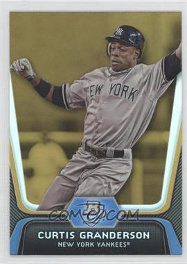 2012 Bowman Platinum - [Base] - Gold #72 - Curtis Granderson