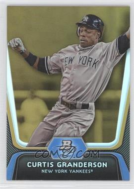 2012 Bowman Platinum - [Base] - Gold #72 - Curtis Granderson