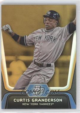 2012 Bowman Platinum - [Base] - Gold #72 - Curtis Granderson