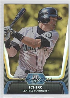 2012 Bowman Platinum - [Base] - Gold #8 - Ichiro Suzuki