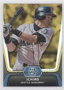 2012 Bowman Platinum - [Base] - Gold #8 - Ichiro Suzuki