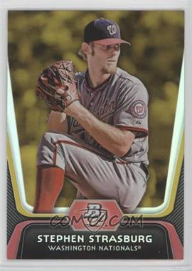 2012 Bowman Platinum - [Base] - Gold #80 - Stephen Strasburg