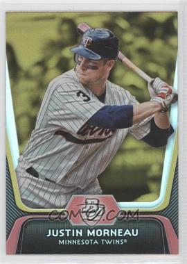 2012 Bowman Platinum - [Base] - Gold #84 - Justin Morneau