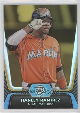 2012 Bowman Platinum - [Base] - Gold #89 - Hanley Ramirez