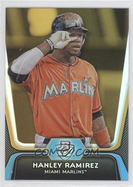 2012 Bowman Platinum - [Base] - Gold #89 - Hanley Ramirez