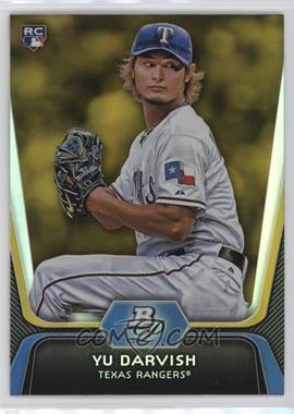 2012 Bowman Platinum - [Base] - Gold #9 - Yu Darvish