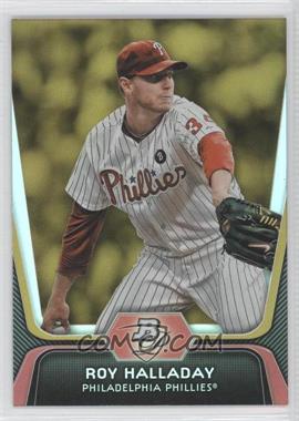 2012 Bowman Platinum - [Base] - Gold #93 - Roy Halladay