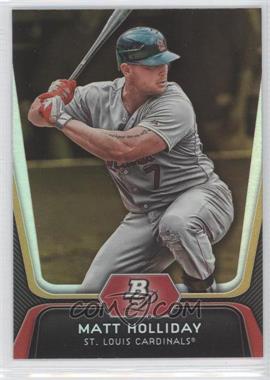 2012 Bowman Platinum - [Base] - Gold #97 - Matt Holliday