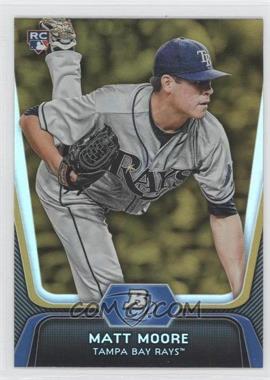 2012 Bowman Platinum - [Base] - Gold #99 - Matt Moore