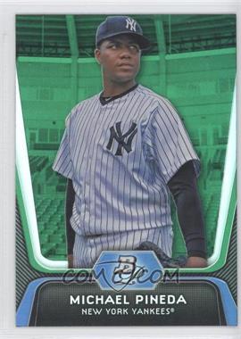 2012 Bowman Platinum - [Base] - Green #1 - Michael Pineda