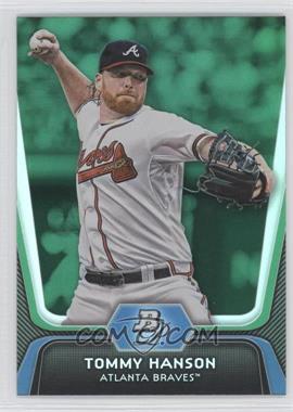 2012 Bowman Platinum - [Base] - Green #18 - Tommy Hanson