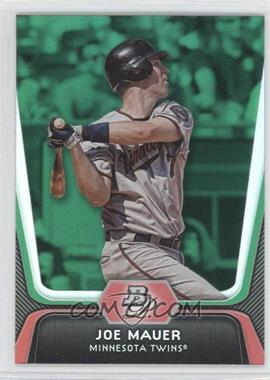 2012 Bowman Platinum - [Base] - Green #2 - Joe Mauer