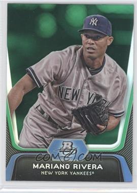 2012 Bowman Platinum - [Base] - Green #45 - Mariano Rivera