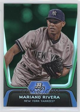 2012 Bowman Platinum - [Base] - Green #45 - Mariano Rivera