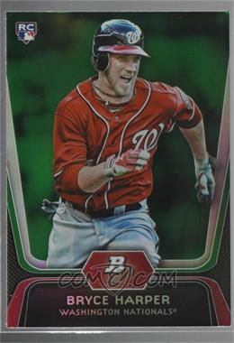 2012 Bowman Platinum - [Base] - Green #56 - Bryce Harper [Noted]