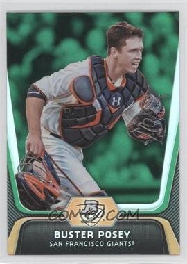 2012 Bowman Platinum - [Base] - Green #57 - Buster Posey