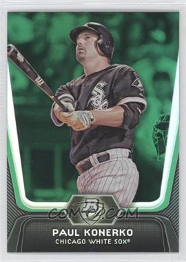 2012 Bowman Platinum - [Base] - Green #58 - Paul Konerko