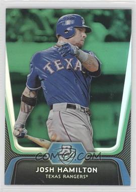 2012 Bowman Platinum - [Base] - Green #59 - Josh Hamilton