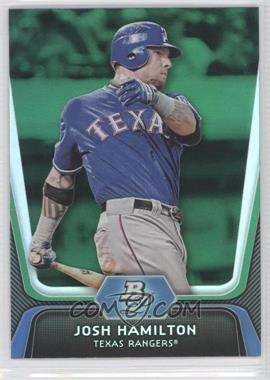 2012 Bowman Platinum - [Base] - Green #59 - Josh Hamilton