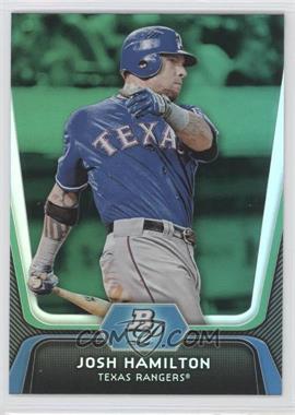 2012 Bowman Platinum - [Base] - Green #59 - Josh Hamilton