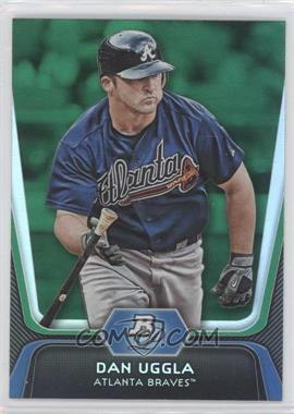 2012 Bowman Platinum - [Base] - Green #63 - Dan Uggla