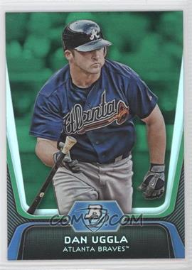 2012 Bowman Platinum - [Base] - Green #63 - Dan Uggla