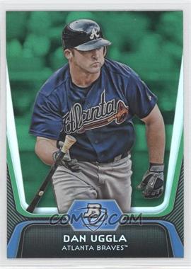 2012 Bowman Platinum - [Base] - Green #63 - Dan Uggla