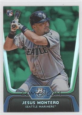 2012 Bowman Platinum - [Base] - Green #65 - Jesus Montero