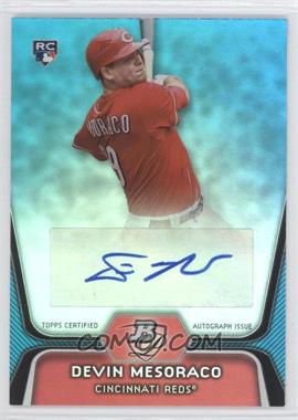 2012 Bowman Platinum - [Base] - National Convention Wrapper Redemption Platinum Blue Autographs #83 - Devin Mesoraco /10