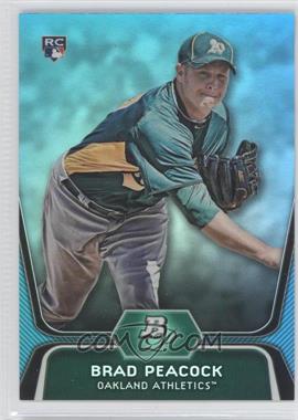 2012 Bowman Platinum - [Base] - National Convention Wrapper Redemption Platinum Blue #60 - Brad Peacock /499