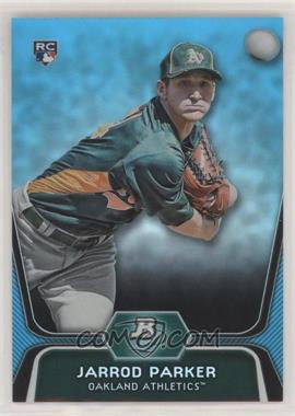 2012 Bowman Platinum - [Base] - National Convention Wrapper Redemption Platinum Blue #96 - Jarrod Parker /499