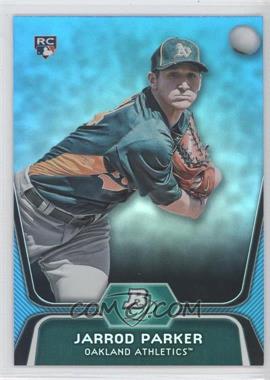 2012 Bowman Platinum - [Base] - National Convention Wrapper Redemption Platinum Blue #96 - Jarrod Parker /499