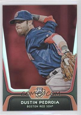 2012 Bowman Platinum - [Base] - Red #19 - Dustin Pedroia