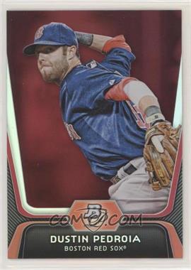 2012 Bowman Platinum - [Base] - Red #19 - Dustin Pedroia