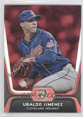 2012 Bowman Platinum - [Base] - Red #40 - Ubaldo Jimenez