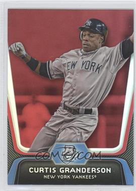 2012 Bowman Platinum - [Base] - Red #72 - Curtis Granderson