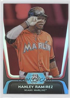 2012 Bowman Platinum - [Base] - Red #89 - Hanley Ramirez