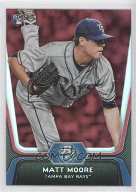 2012 Bowman Platinum - [Base] - Red #99 - Matt Moore