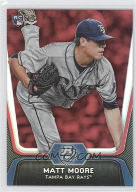 2012 Bowman Platinum - [Base] - Red #99 - Matt Moore