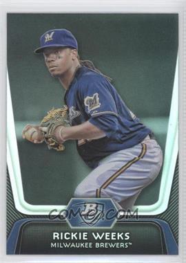 2012 Bowman Platinum - [Base] #42 - Rickie Weeks