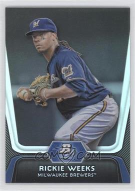 2012 Bowman Platinum - [Base] #42 - Rickie Weeks