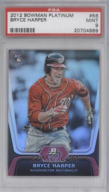 2012 Bowman Platinum - [Base] #56 - Bryce Harper [PSA 9 MINT]