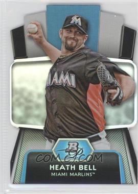 2012 Bowman Platinum - Cutting Edge Stars Die-Cut #CES-HB - Heath Bell