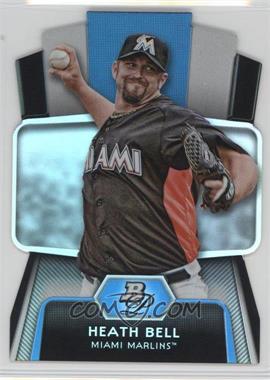 2012 Bowman Platinum - Cutting Edge Stars Die-Cut #CES-HB - Heath Bell