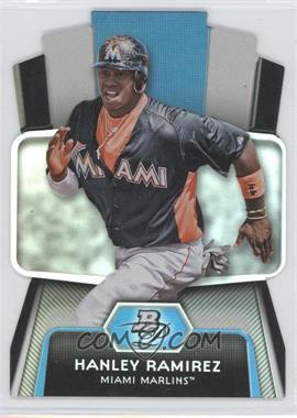 2012 Bowman Platinum - Cutting Edge Stars Die-Cut #CES-HR - Hanley Ramirez